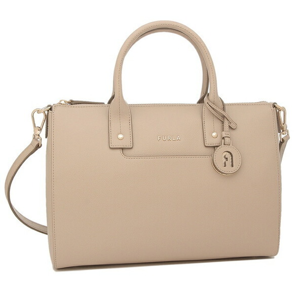 Furla Beige Bag Shoulder Linda - Picture 1 of 9